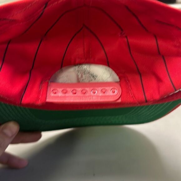 New Vintage 90s The Game Cap Unisex UNLV Runnin Rebels Pinstripe Snapback Hat - Picture 4 of 8